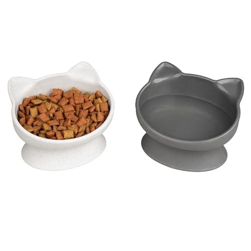 Kitty City Elevated Cat Bowls (Set of 2), Whisker